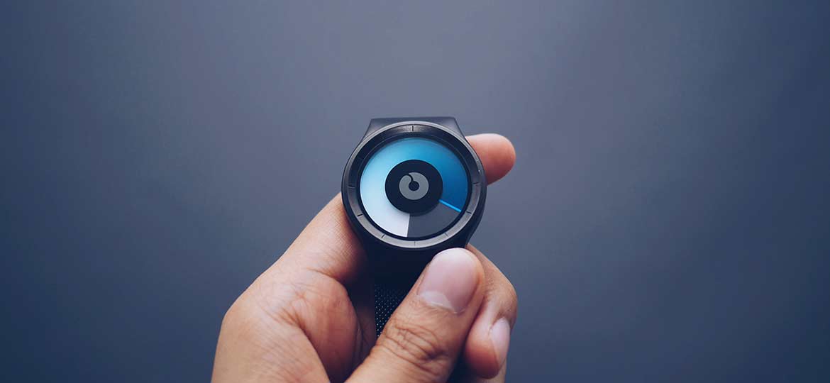 Person Holding Smartwatch 1